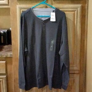 New With Tags Men's Long Sleeve Thermal Shirt
